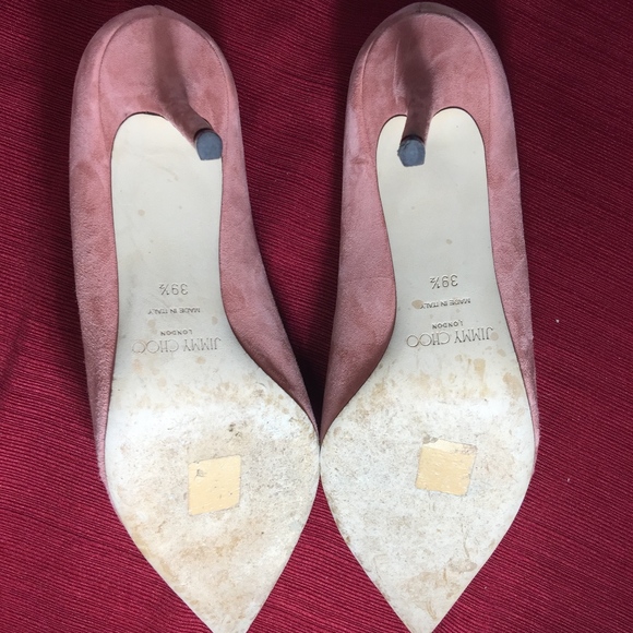 Love 100 Suede Pumps by Jimmy Choo - Picture 6 of 8